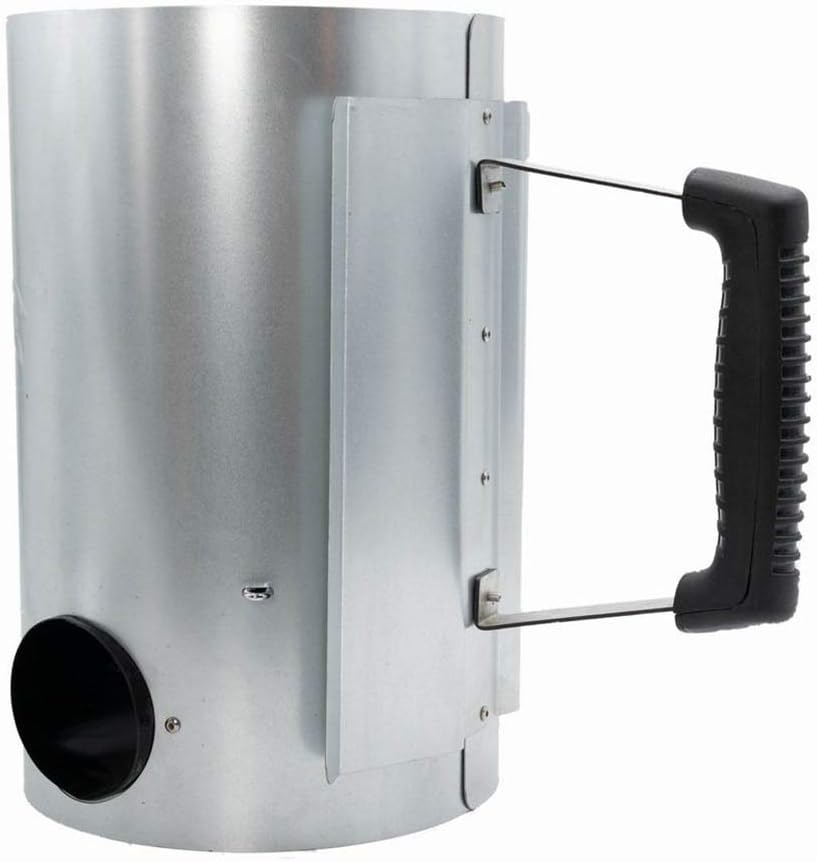 BBQ Dragon Extra Large Chimney of Insanity Charcoal Starter - The Fastest and Easiest Charcoal Chimney Starter for BBQ Grills (X-Large) : Garden & Outdoor