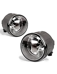 AUTOSAVER88   Luces antiniebla para Nissan Cube Juke Quest Murano Rogue Versa Infiniti FX EX QX M G Q (lente de vidrio de OE con focos)