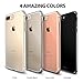 Ringke Air Compatible with iPhone 7 Plus, iPhone 8 Plus Phone Case Weightless as Air, Extreme Lightweight & Thin Transparent Flexible TPU Scratch Resistant Protective Cover - Clear