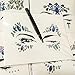 6 Sets Rhinestone Mermaid Face Jewels Gems, Bindi Crystals Eyes Face Body Stickers Temporary Tattoos For Music Festivals Bohemian Coachella Professional Make Up Dancer Costume Parties