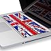 Kuzy Stickers UK Great British Flag Keyboard Skin for MacBook Pro 13