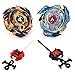 CHENGKETOYS Power Spinning Top Burst Valkyrie Drain Fafnir Battle Toy. High Performance Battling Set with Launchers and Arena - Spinning Tops Metal Fusion Beyblades Stadium Toys
