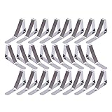 eBoot 24 Pack Stainless Steel Tablecloth Clips Table Cloth Cover Clamps