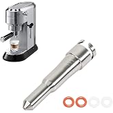 Coffee Maker Steam Tube Nozzle Tip Spout Replacement for Delonghi All Series ECP3420/310/330/EC680/685/EC9335/9665 Espresso Coffee Machine Steam Wand Tip Milk Foam Spout