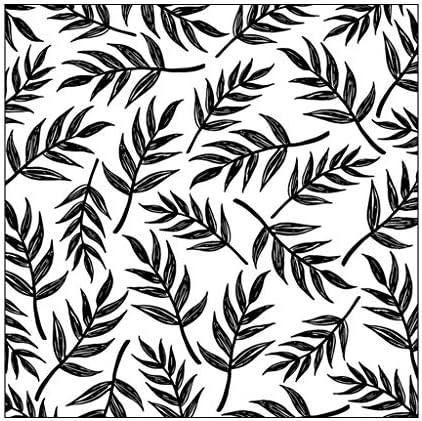 KunmniZ Leafs DIY Silicone Clear Stamp Cling Seal Scrapbook Embossing Album Decor