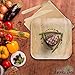 (125 Pack) 10in Palm Leaf Plates- Compostable Disposable- Biodegradable Plates Paper Alternative - 25 Square with 25 Cutlery Utensils Eco Friendly Party Dinnerware Set - BBQ Wedding Shower -50 Napkins