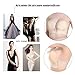 KAIYANG Strapless Sticky Bra Invisible Bra I Backless Straples Push up Bra Reusable Silicone Bra for Women with Drawstring, Suit for Wedding Party Dress(A B CD Cup) (D)