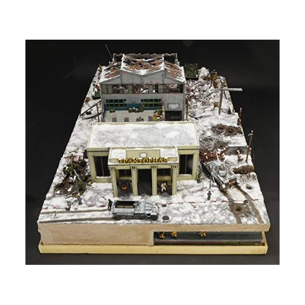 Italeri 1:72 Battle Set Stalingrad Siege, originalgetreue Nachbildung, Modellbau, Basteln, Hobby, Kleben, Plastikbausatz, Zusammenbauen – Bild 4