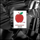 1,000 BLACK 1.5x1.5 2mil Apple Brand Ziplock Bags 1.5 1515 1.5