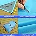 LITAUS Outdoor Picnic Beach Blanket Stakes, Waterproof Camping Trap Beach,Camping,Traveling Hiking,Pocket blanket Corner Pockets, Loops Bag