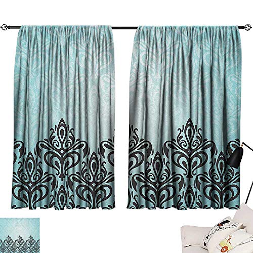 Josepsh Damask Darkening Darkening Curtains Modern Damask Motif