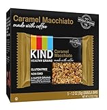 Healthy Grains Caramel Macchiato Granola Bars 5 Pack (1.2 Oz Ea)