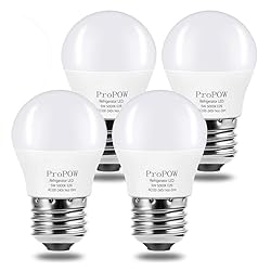 ProPOW LED Refrigerator Light Bulb, 40W Equivalent