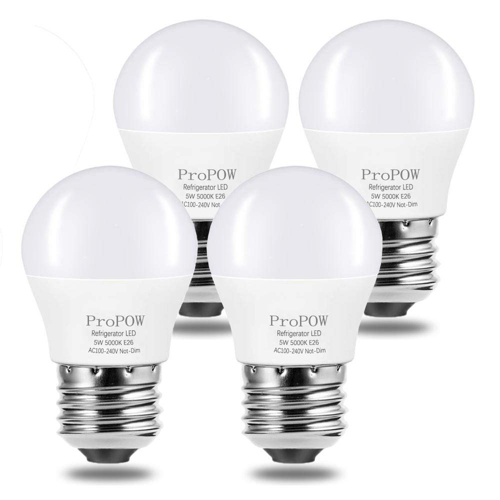 ProPOW LED Refrigerator Light Bulb, 40W Equivalent