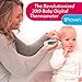 IPROVEN Digital Ear Thermometer for Adults, Kids and Babies, [Fast, Accurate and Easy to Use] Fever Alarm, Ear and Forehead Mode, LED Display with Big Buttons, Unique Design, DMT-316