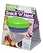 Sistema To Go Collection Snack 'N' Nest Food Storage Container, Color Received May Vary, Set of 3, 150 ml, 305 ml, 520 ml