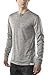 Woolly Clothing Men's Merino Wool Long Sleeve Henley - Everyday Weight - Wicking Breathable Anti-Odor