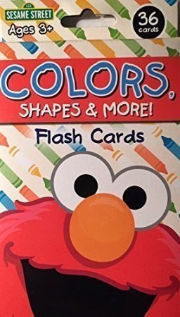 Sesame Street Colors, Shapes & More Flash Cards 2015