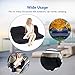 ANCHEER Multifunctional Inflatable Car Mattress, Car Inflation Bed, Travel Air Bed Camping Car Back Seat, Extra Mattress,with Repair Pad, Air Pump for Travel (Blue-Black)