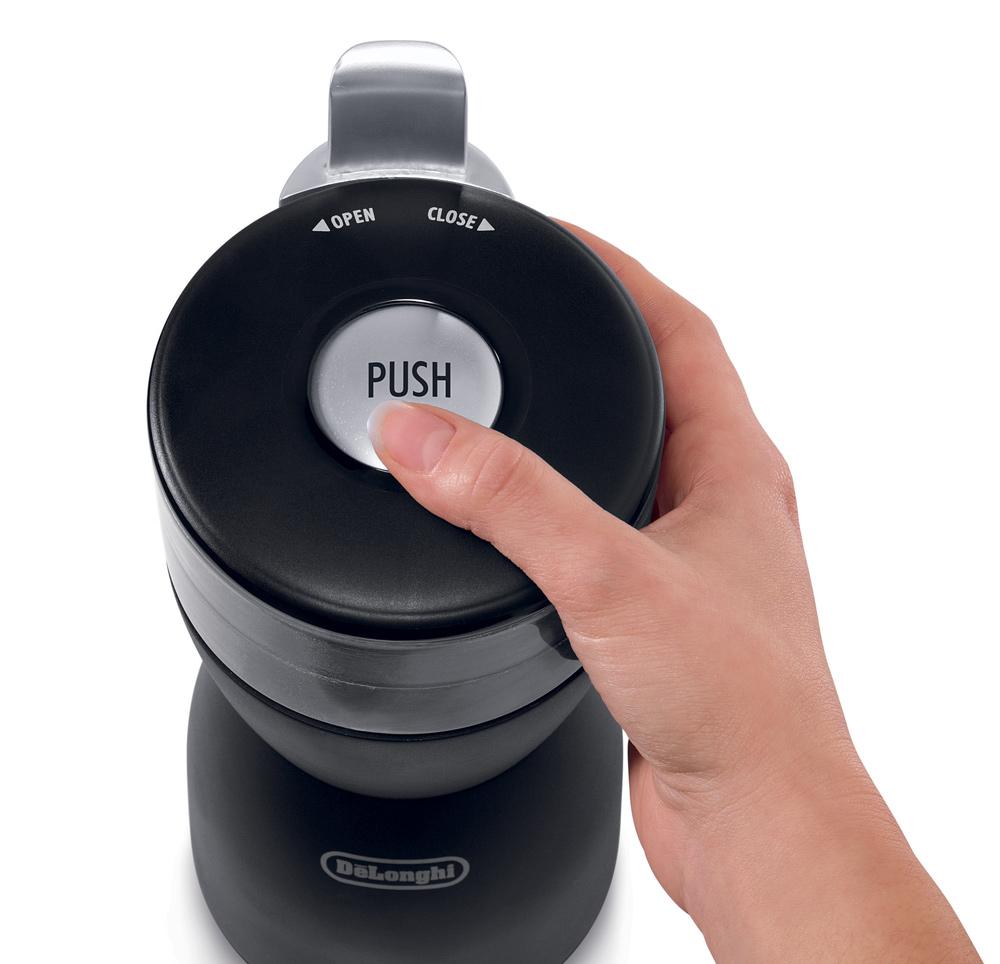 DeLonghi KG49 Electronic CoffeeBean Grinder with 3 Grind Settings