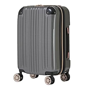LEGEND WALKER スーツケース キャリーケース 軽量 旅行用 バッグ 拡張機能 Sサイズ (48～55L カーボン) [5122-55-CB]