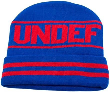 Undefeated Stripe Beanie One Size Blue