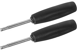 DONFAMDS 2pcs Auto Valve Core Removal Tool Torque Function Tire Valve Stem Wrench for Vehicle Repair and Tire