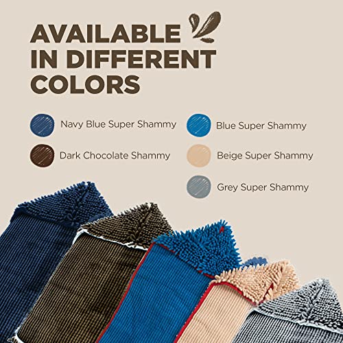 Soggy Doggy Super Shammy Dog Towel, Washable Microfiber Dog Towels for