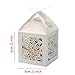 KAZIPA 50PCS Baptism Favor Boxes (White 3)