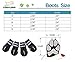 Expawlorer Dog Shoes for Large Dogs, Dog Shoes for Hot Pavement, Hiking Walking, Anti-Slip Rugged Sole,Waterproof Dog Booties for Outdoor Rain Days, All Weather Dog Boots & Paw Protectors (Black)