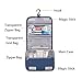Ourtour Hanging Travel Cosmetic Organizer Toiletry Bag