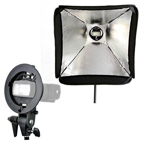GODOX Softbox 80X80cm Folding Softbox 32 Inch Speedlight Studio Flash Softboxes Kit with Bowens