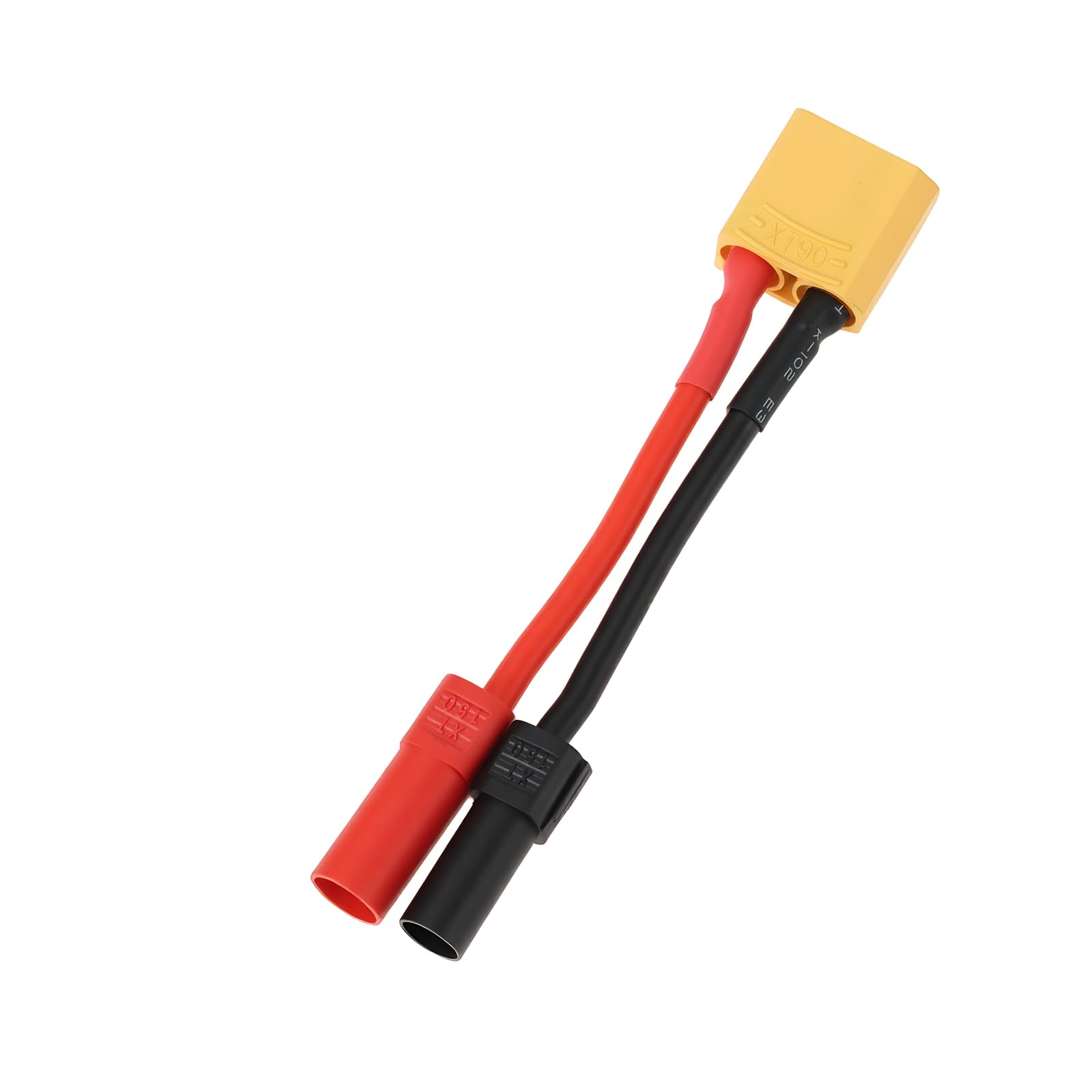 ECSiNG XT90 Male to XT150 Sm- Sm+ Adaptor 75mm 12AWG for Charger Speed ​​Controller Charging Cable Battery