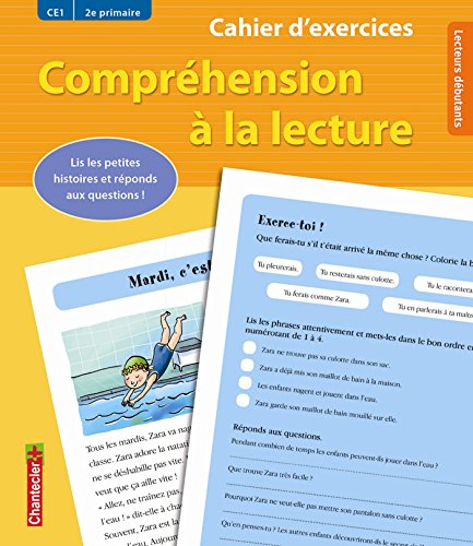 Comprhension  la lecture CE1 : Cahier d'exercices