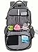 New Baby Diaper Bag Backpack with Changing Mat Pad Unisex Hands Free Portable Baby Diapers Bag for Travel and Parenting On the Go