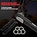 NewMainone Mini Bike Pump Portable Bicycle Frame Pump,Bicycle Tire Pump Glueless Puncture Repair Kit,120 PSI Fast Air Pump Suitable for Presta & Schrader Valve