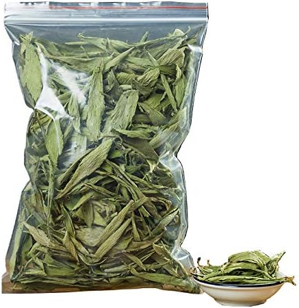 Stevia Leaf Organic Sugarless Healthy High-Sweet Stevia Whole leaf Dried Herbal Leaves Sugar Substitutes honey leaf for Herbal Tea/Sweet Tea/Scented tea Cooking and Naturally Sweet Recipes 1 Pound/Bag