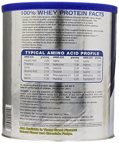 Biochem 100% Whey Protein, Vanilla, 1.8 Lb