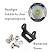 AUDEW LED Light Bars Driving Light Combo Beams 2PCS 18W 1400LM IP68 4 x 4 Off Road Jeep Polaris Razor, ATV, SUV, UTV, Car Truck