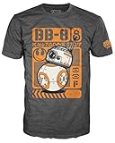 Funko POP! Tees Star Wars The Force Awakens BB-8 Type Poster T-shirt