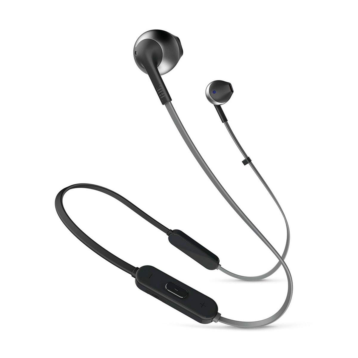 JBL Tune 205 BT Wireless In-Ear Earbud Headphones with Bluetooth, Microphone and Flat Tangle-Free Cable, Black