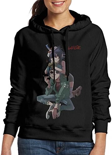 Gorillaz Womans Brand New Hoodies Hooded Sweatshirt 90s 80's Juniors
