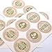 Gift Stickers Hand Made Labels Stickers Tags for Gift Bags Gift Boxes Hand Made Soap, Bath Bomb, Candle Gift Package Natural Organic Stickers