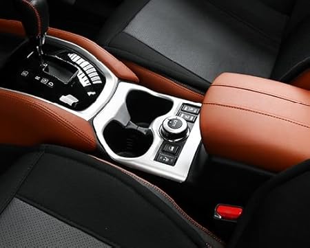 Amazon エクストレイル X Trail T32 用 カップホルダー カバー 4wd 用 前席用 後席 セット シルバー 日産用 内装 ドレスアップ カスタム パーツ アクセサリー ドリンクホルダー 車 バイク