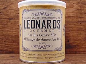 Amazon.com : Leonards Gourmet Au Jus Gravy Mix, Gluten Free, Nut Free