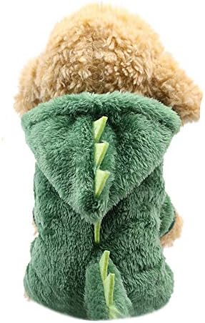 Pet Dog Cat Clothing,Christmas Puppy Jumpers,Pet Clothes Dog Cat Cute Dinosaur Transfiguration Coat Dress Costume Apparel