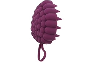 NULYLU Silicone Scalp Shampoo Brush Scrubber with Soft Bristles for Scalp Care and Hair Cleaning, Bath