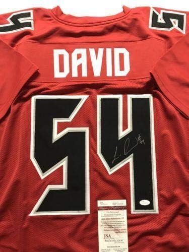 Lavonte David Signed Jersey Color Rush Coa Jsa Certified