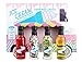 Thoughtfully Gifts, Ice Cream Toppings and Milkshake Truck, Pack of 4 Includes Chocolate/Vanilla Sprinkles, Rainbow Sprinkles, and Strawberry and Caramel Milkshake Flavorings