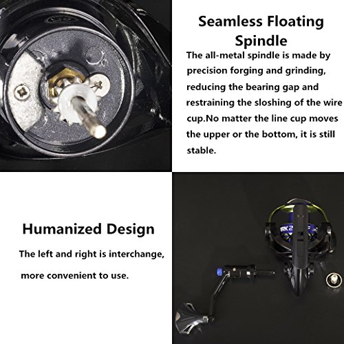 JIONS MIFINE All-metal Spinning Fishing Wheel Sea Pole Long Shot Bait Casting Reels 3500F